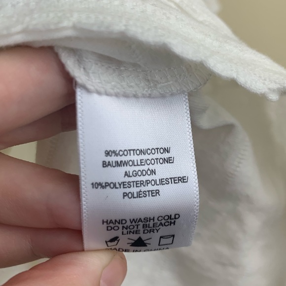 Anthropologie Sunday in Brooklyn knot tie crop top - Picture 7 of 9